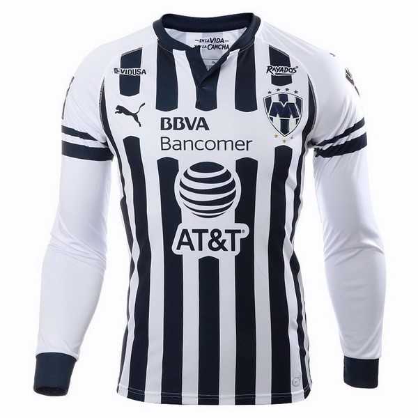 Trikot Monterrey Heim Ml 2018-19 Schwarz Weiß Fussballtrikots Günstig